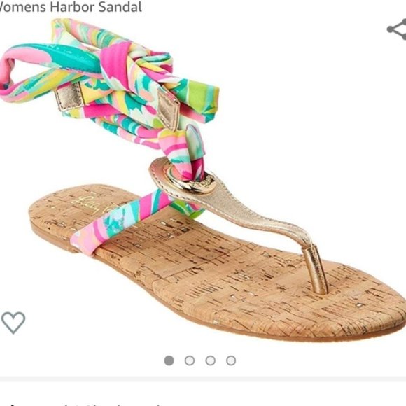 Lilly Pulitzer Shoes - Lilly Pulitzer Harbor Sandals - Brand New!